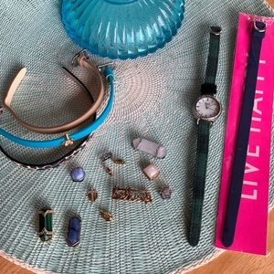 Keep collective lot bracelets, watch, charms